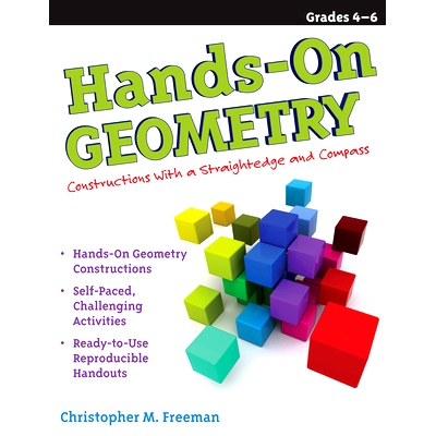 预订 Hands-On Geometry: Constructions With a Straightedge and Compass (Grades 4-6): 9781593634186