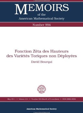 【预售】Fonction Zeta des Hauteurs des Varietes Toriques non Deployees