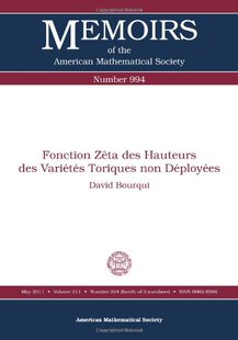 Hauteurs non Deployees des Toriques Zeta Fonction 预售 Varietes