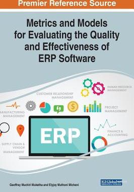 【预订】Metrics and Models for Evaluating the Quality and Effectiveness of Erp Software
