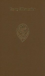 glossary Introduction 预订 Kyng Alisaunder commentary Vol. and