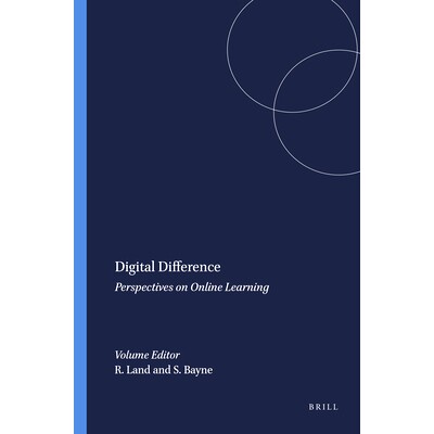 预订 Digital Difference: Perspectives on Online Learning 数字差异：在线学习的视角: 9789460915796