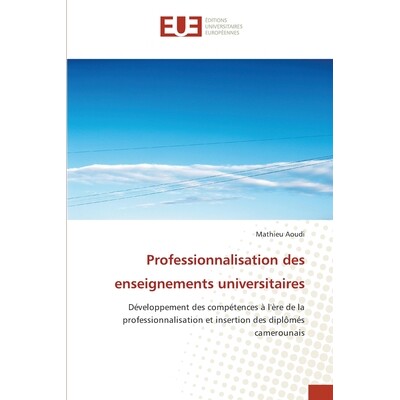 预订 Professionnalisation des enseignements universitaires 9786209379741