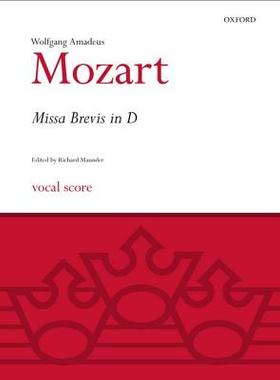 【预订】Missa Brevis in D K.194