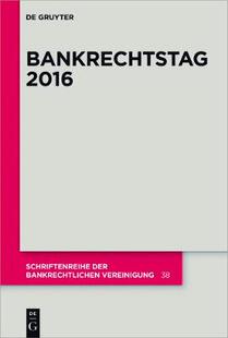 【预订】Bankrechtstag 2016 9783110465396