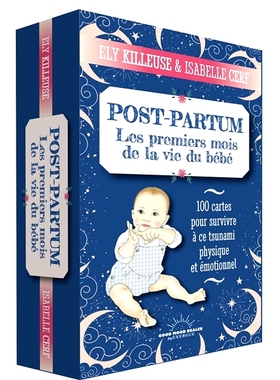 预订 Post-partum : les premiers mois de la vie de bébé : 100 cartes pour survivre à ce tsunami physique et émotionne