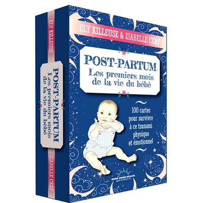 预订 Post-partum : les premiers mois de la vie de bébé : 100 cartes pour survivre à ce tsunami physique et émotionne