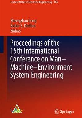 预订 Proceedings of the 15th International Conference on Man–Machine–Environment System Engineering