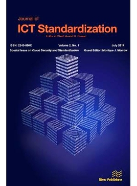 预订 Journal of Ict Standardization 2-1; Special Issue on Cloud Security and Standardization: 9788793237124