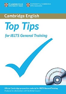 【预售】Top Tips for Ielts General Training Paperback [With CDROM]