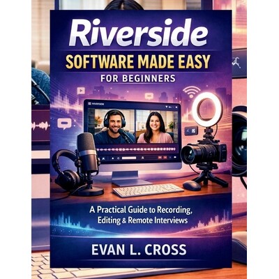 预订 Riverside Software Made Easy for Beginners: A Practical Guide to Recording, Editing & Remote Interviews 97982475082
