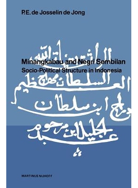 预订 Minangkabau and Negri Sembilan: Socio-Political Structure in Indonesia: 9789400982000