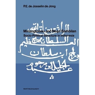 Political 9789400982000 and Indonesia Structure Socio Sembilan Negri Minangkabau 预订