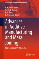 [预订]Advances in Additive Manufacturing and Metal Joining