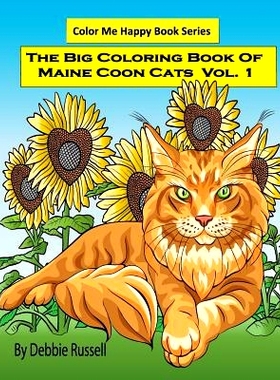 预订 The Big Coloring Book Of Maine Coon Cats - Volume 1: 9781545463901