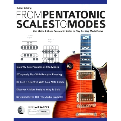 预订 Guitar Soloing: Use Major & Minor Pentatonic Scales to Play Exciting Modal Solos: 9781789334012