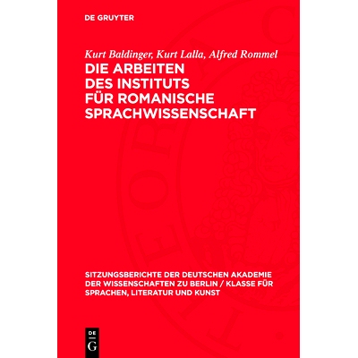 预订 Die Arbeiten Des Instituts Für Romanische Sprachwissenschaft: Zur Geschichte Der Französischen Urkundensprache: 9