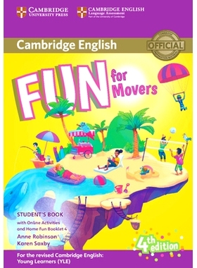 预订 Fun for Movers, Student’s Book: 9781316617533