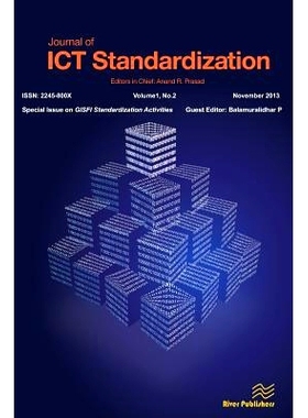 预订 Journal of Ict Standardization 1-2: 9788792982971