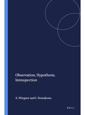 预订 Observation, Hypothesis, Introspection 观察、假设、内省: 9789042017269