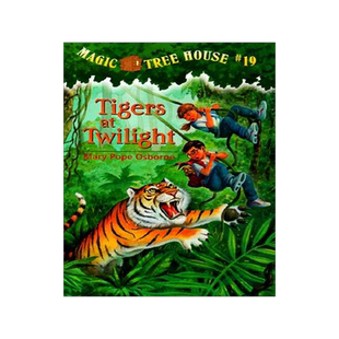 现货 英文原版 神奇树屋19:丛林惊奇 Magic Tree House: Tigers at Twilight 进口原版
