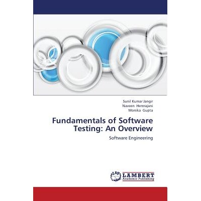 预订 Fundamentals of Software Testing: An Overview: 9783659298394