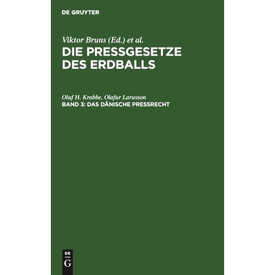 预订 Das dänische Preßrecht: Das isländische Preßrecht: 9783112455630