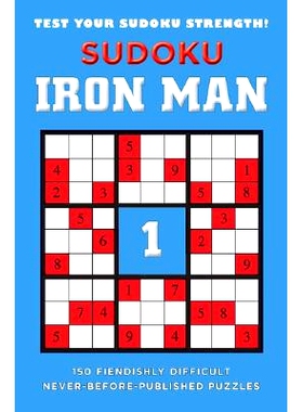 预订 Sudoku Iron Man #1: Sudoku Iron Man #1: 150 Fiendishly Difficult, Never-Before-Published Puzzles