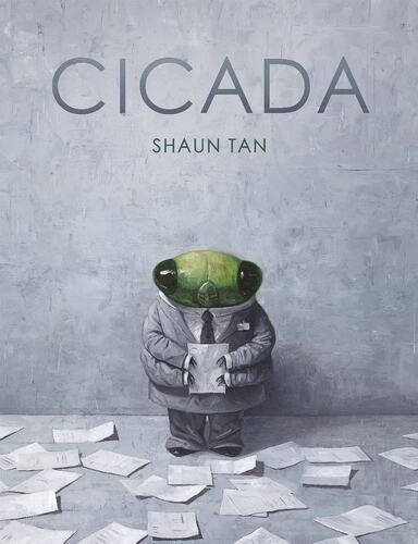 英文原版 陈志勇新作 蝉 精装绘本 Shaun Tan: Cicada 同作者获奖作品 The Arrival by Shaun Tan