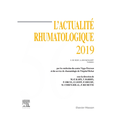 预订 L’actualité rhumatologique 2019 风湿病学新闻 2019: 9782294766299