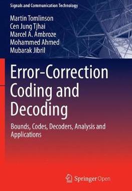 【预订】Error-Correction Coding and Decoding
