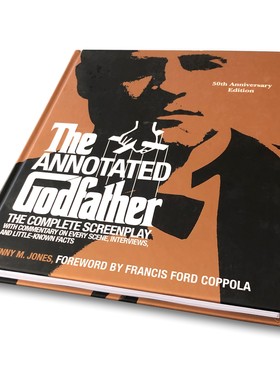 现货 教父 50周年注释版 精装 剧本 幕后故事 采访 科波拉导演序言 英文原版 The Annotated Godfather 50th Anniversary