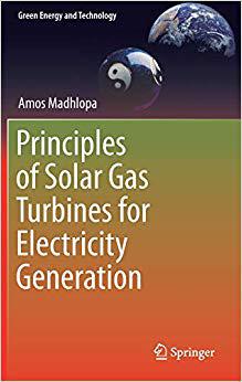 【预售】Principles of Solar Gas Turbines for Electricity Generation
