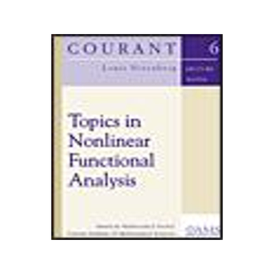 [预订]Topics in Nonlinear Functional Analysis 9780821828199