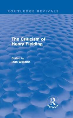 【预订】The Criticism of Henry Fielding (Routledge Revivals)