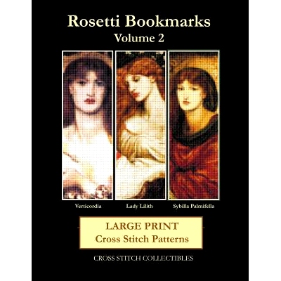预订 Rosetti Bookmarks Volume 2: Large Print Cross Stitch Patterns: 9781072665953