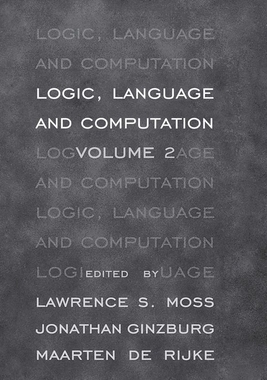 预订 Logic, Language and Computation