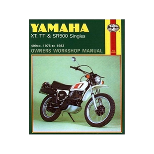 [预订]Yamaha XT, TT & SR500 Singles (75 - 83) Haynes Repair Manual 9781850107491