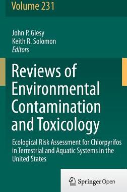 预订 Ecological Risk Assessment for Chlorpyrifos in Terrestrial and Aquatic Systems in the United States