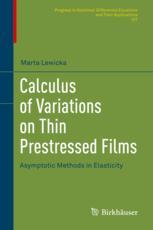 【预订】Calculus of Variations on Thin Prestressed Films 9783031174940