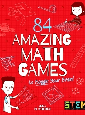 预订 84 Amazing Math Games to Boggle Your Brain!: 9781398815278