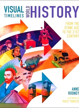预订 Visual Timelines: World History: From the Stone Age to the 21st Century: 9781398831155