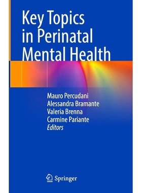 预订 Key Topics in Perinatal Mental Health 围产期心理健康的关键课题: 9783030918316