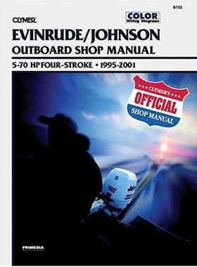 [预订]Johnson/Evinrude Four-stroke outboard Motor Shop Manual 9780892878048