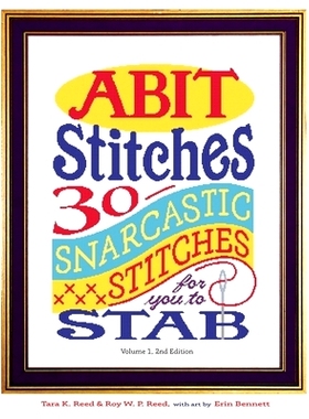 预订 Abit Stitches: 30 Snarcastic Stitches for you to Stab: 9780993781278