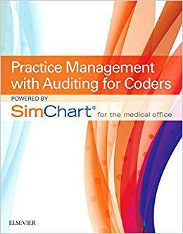 【预售】Practice Management with Auditing for Coders powered by SimChart for the Medical Office (SCMO)