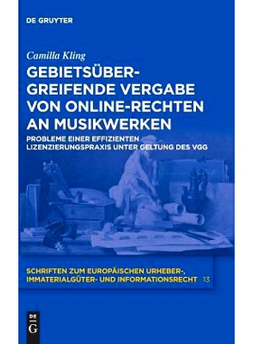 预订 Gebietsübergreifende Vergabe von Online-Rechten an Musikwerken: Probleme einer effizienten Lizenzierungspraxis unt