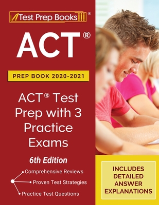 【预订】ACT Prep Book 2020-2021: ACT Test Prep with 3 Practice Exams [6th Edition] 书籍/杂志/报纸 原版其它 原图主图