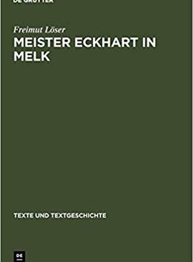 【预订】Meister Eckhart in Melk 9783484360488