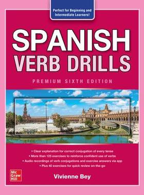 [预订]Spanish Verb Drills, Premium Sixth Edition 9781264264186